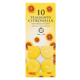 Citronella Tealights Pack of 10